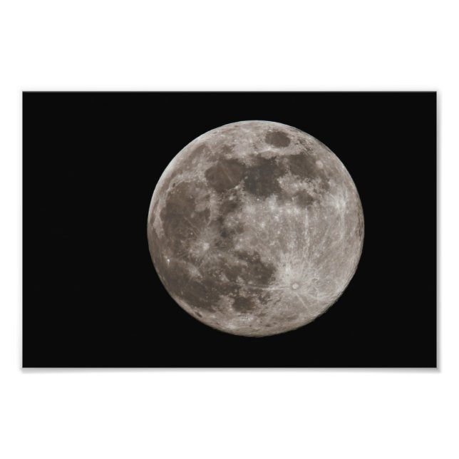 Impression Photo Pleine lune "Vendredi Saint" sur la Saskatchewan (Devant)