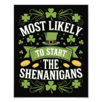 Plus susceptible de commencer la farce St Patricks