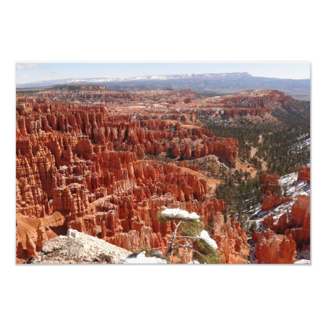 Impression Photo Point d'inspiration à Bryce Canyon I (Devant)