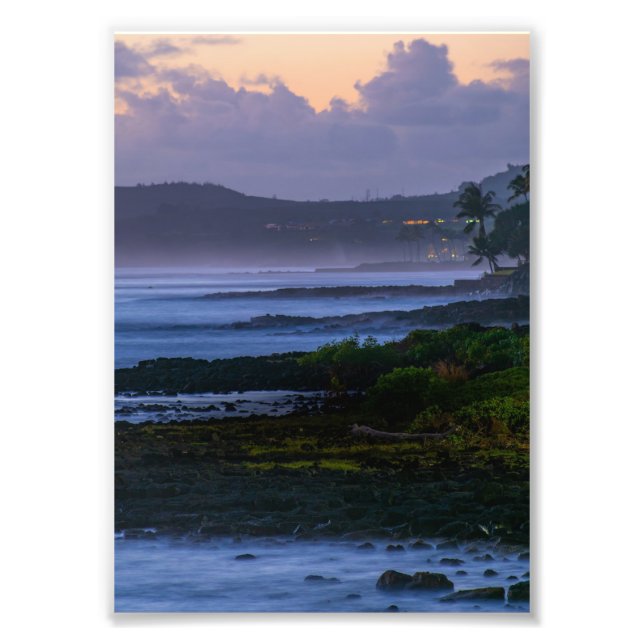Impression Photo Poipu Beach, Kauai, Hawaii (Devant)