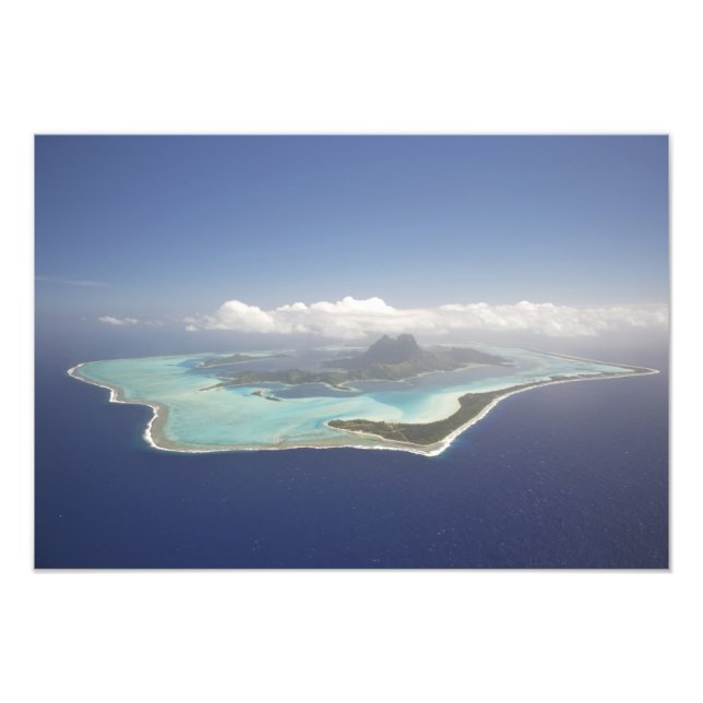 Impression Photo Polynésie française, Tahiti, Bora Bora.  (Devant)
