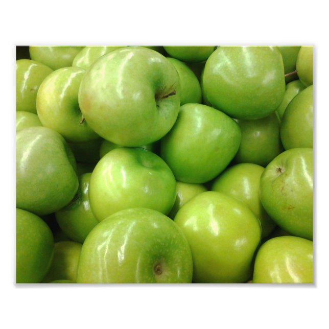 Impression Photo Pommes vertes (Devant)