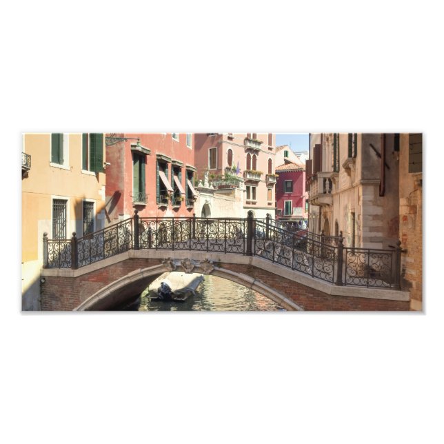 Impression Photo Pont à Venise Italie (Devant)