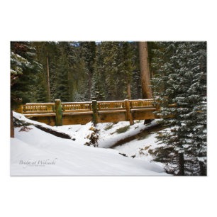 Impression Photo Pont à Wuksachi