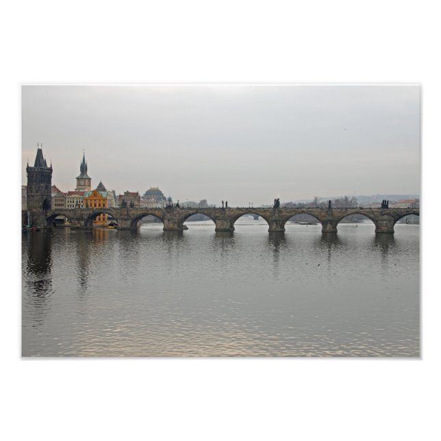 Impression Photo Pont Charles, Prague (Devant)