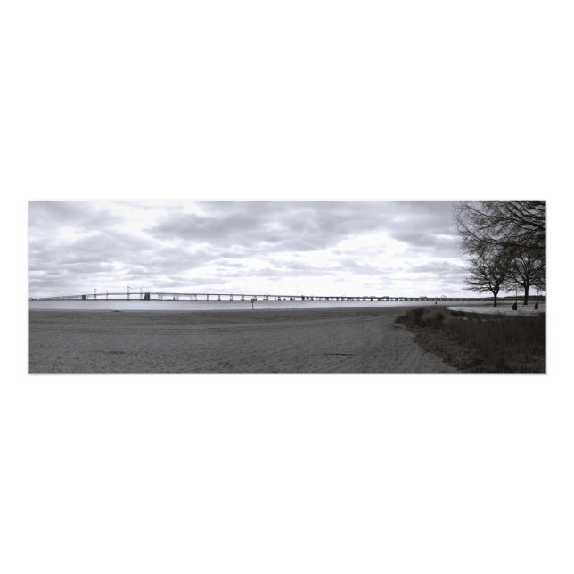 Impression Photo Pont de la baie de Chesapeake (Devant)