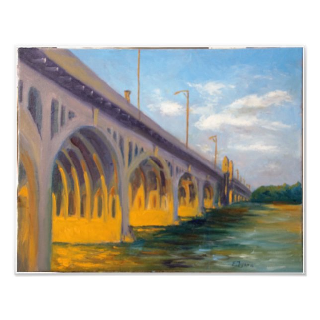 Impression Photo Pont de la rue Hanover (Devant)