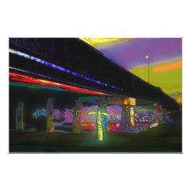 PONT DE LA RUE WYKEHAM GRAFFITI