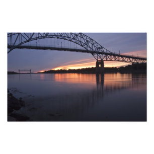 Impression Photo Pont de Sagamore sur le canal de Cape Cod, 2