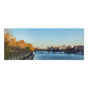 Impression Photo Pont des Arts et île de la Cité - Paris, France