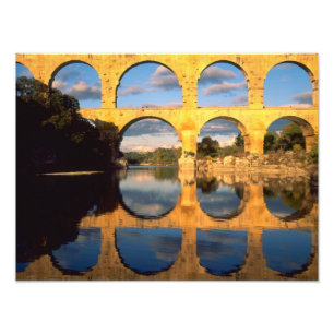 Impression Photo Pont du Gard, Gardon, Gard, Languedoc,