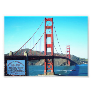 Impression Photo Pont Golden Gate