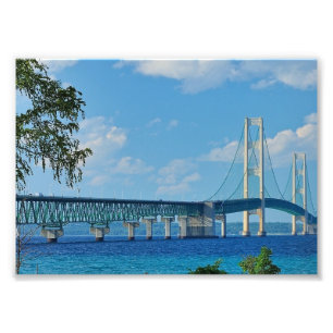 Impression Photo Pont Mackinac