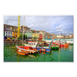 Impression Photo Port de Cobh en Irlande