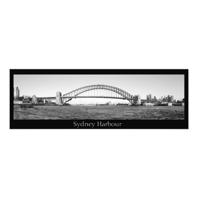 Impression Photo Port de Sydney (Devant)