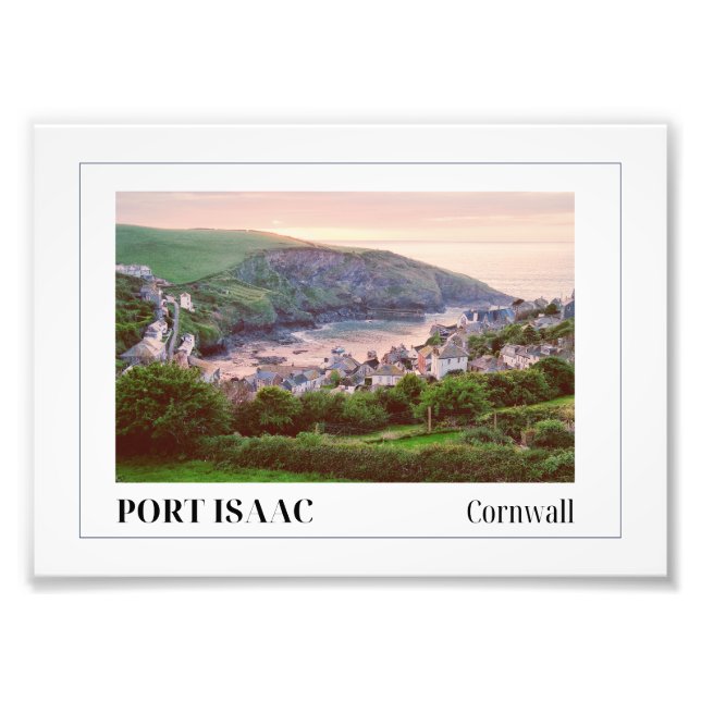Impression Photo Port Isaac, Cornouailles (Devant)