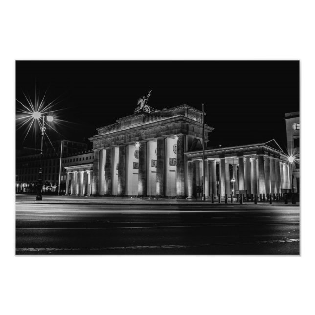 Impression Photo Porte de Berlin Brandenburger (Devant)