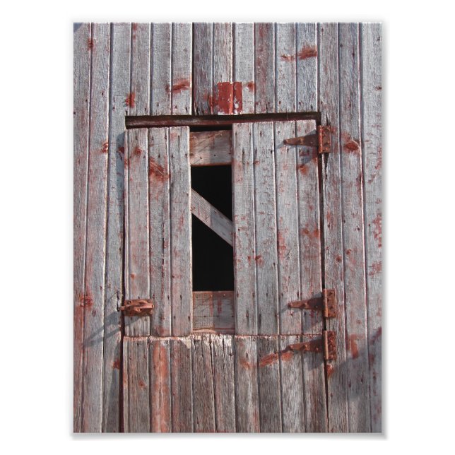 Impression Photo Porte de la grange (Devant)