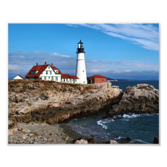 Impression Photo Portland Head Lighthouse, Maine (Devant)