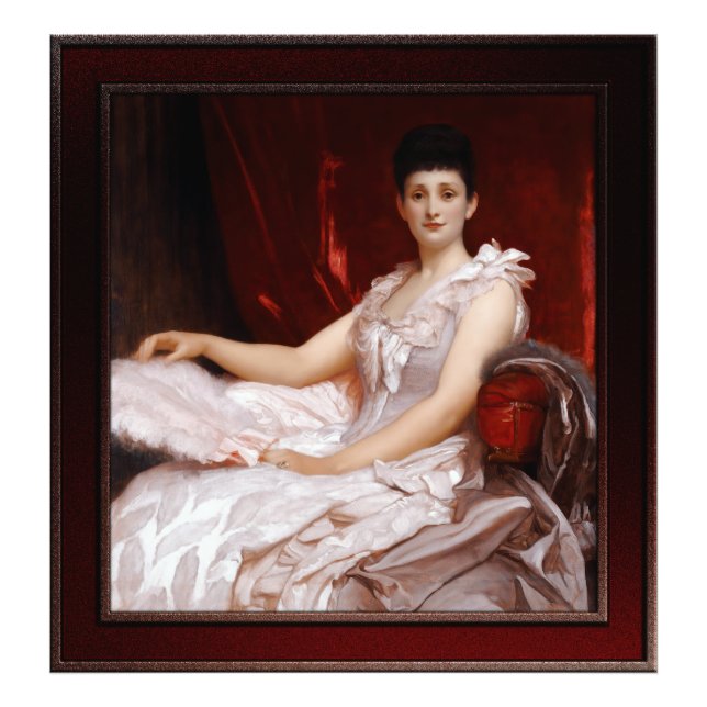 Impression Photo Portrait D'Amy Augusta, Lady Coleridge (Devant)