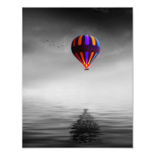 Impression Photo Portrait de ballon d'air