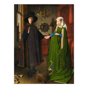 Impression Photo Portrait de Giovanni Arnolfini et de sa femme