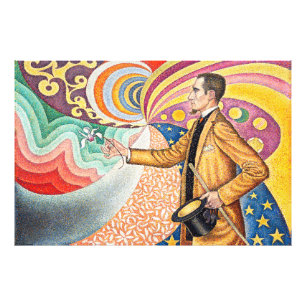 Impression Photo Portrait de M. Félix Fénéon en 1890 par Paul Signa