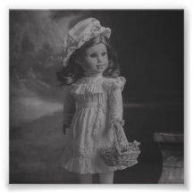 Portrait de poupée de style vintage - Rebecca avec