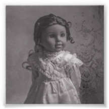 Portrait de poupée de style vintage - Tiana