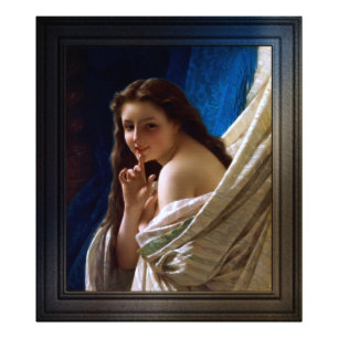 Impression Photo Portrait d'une jeune femme par Pierre Auguste Cot