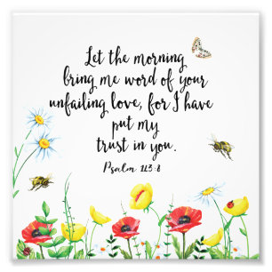 Impression Photo Pour moi ai mis ma confiance dans vous