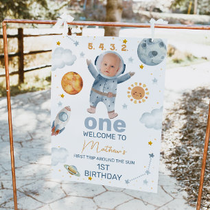 Impression Photo Premier voyage autour du soleil 1er anniversaire A