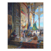 Prévision de la mosquée des Omeyyades | Bauernfein