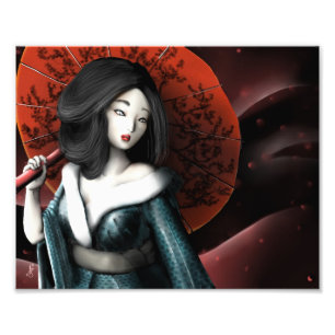 Impression Photo Princesse japonaise - Taketori Monogatari