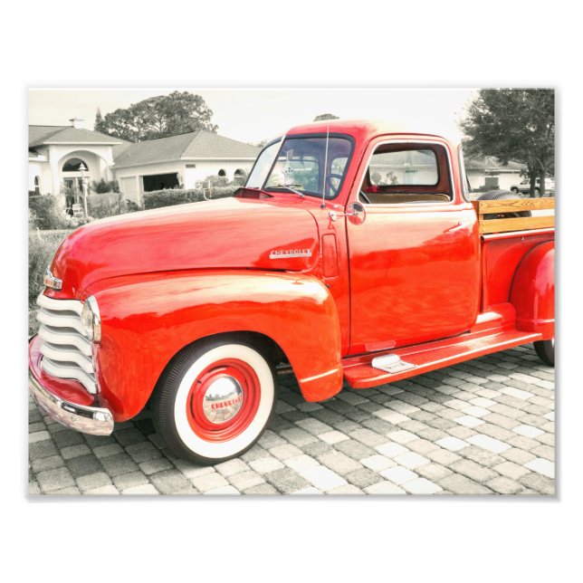 Impression Photo Prise en charge Chevrolet 3100 1950 (Devant)