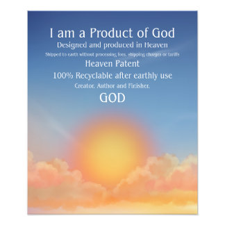 Impression Photo Produit de Dieu Art