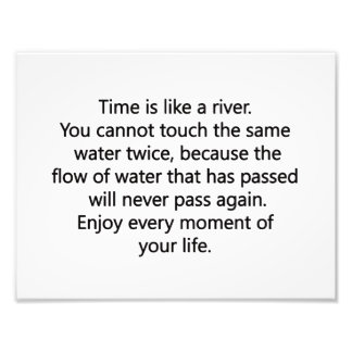 Impression Photo Profitez de la vie