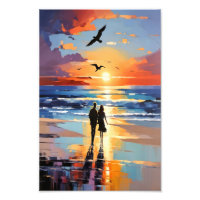 Promenade au coucher du soleil Expressionniste Rom