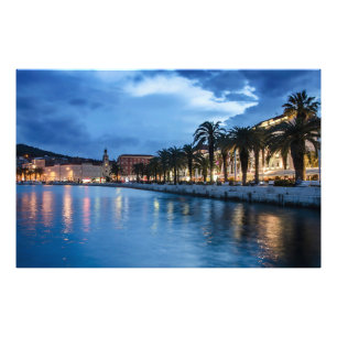 Impression Photo Promenade de Split en Croatie