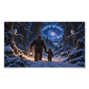 Impression Photo Promenade des Lanternes d'Hiver de Sasquatch