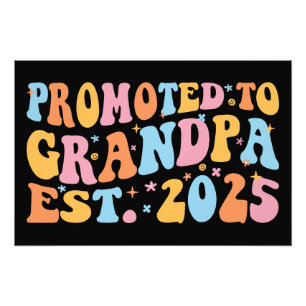 Impression Photo Promu À Grand-Père Est. III 2025
