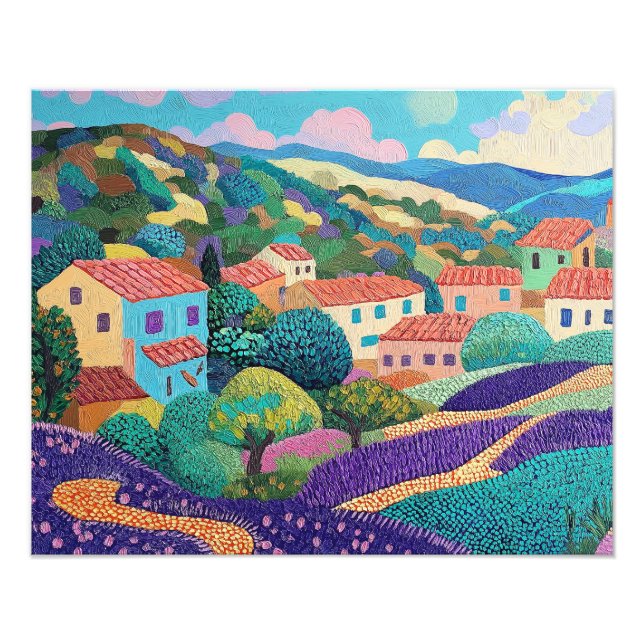 Impression Photo Provence France (Devant)