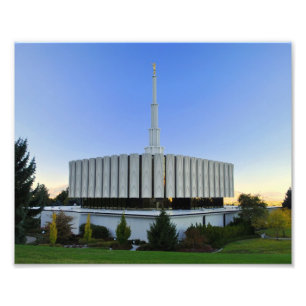 Impression Photo Provo, temple de l'Utah LDS