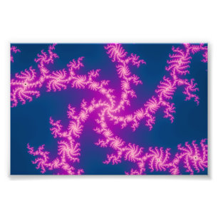 Impression Photo Purple Swirl - Art Fractal