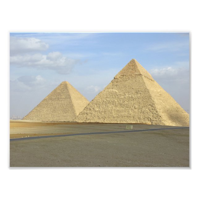 Impression Photo Pyramides de Gizeh (Devant)