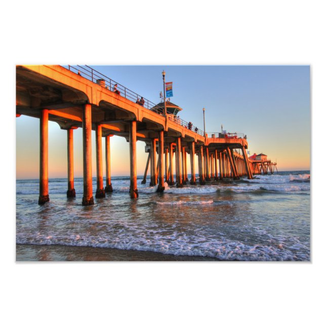 Impression Photo Quai Huntington Beach (Devant)