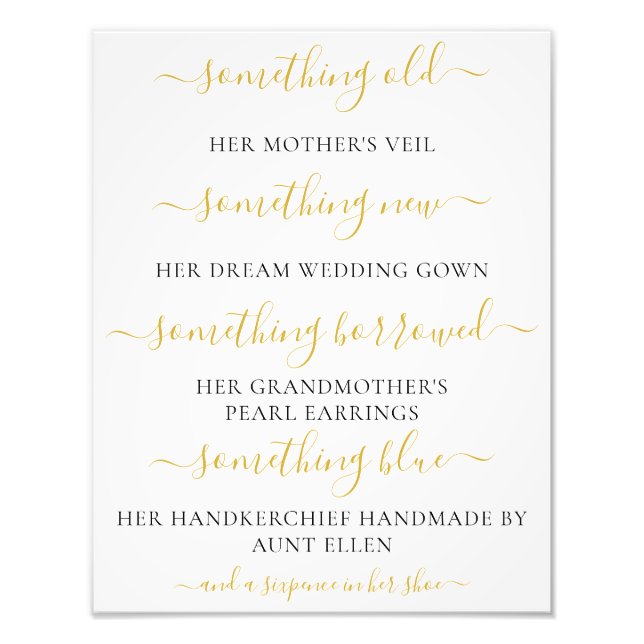 Impression Photo Quelque chose d'ancien quelque chose de nouveau si (Devant)