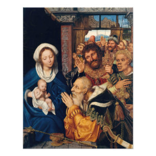 Impression Photo Quentin Matsys - L'Adoration du Magi