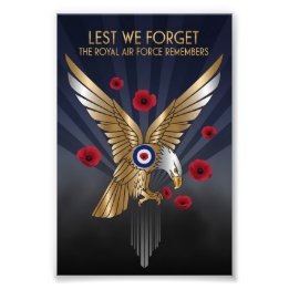Impression Photo RAF Art Deco Remembrance Day Edition