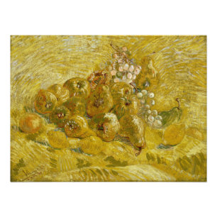 Impression Photo Raisins de poires de citrons de coings par Van